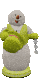 YELLOW SNOWMAN